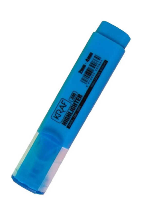 Kraf Fosforlu Kalem Mavi 330