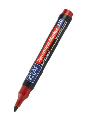 Kraf Kırmızı Yuvarlak Uç Permanent Koli Kalemi 220 - Mopak
