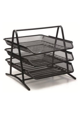 Kraf Metal 3'lü Siyah Evrak 460G - 1
