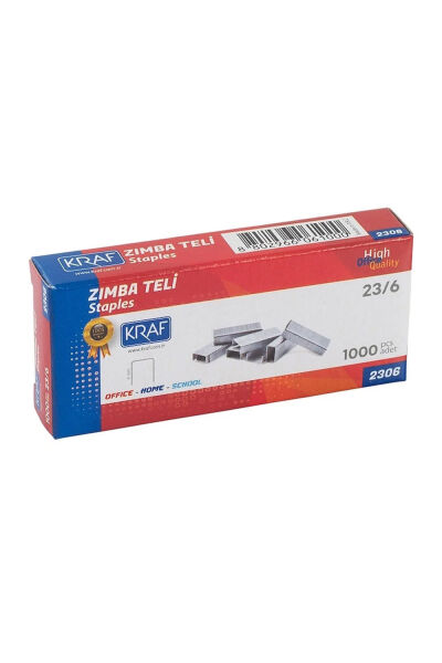KRAF NO:23/6 KAĞIT CİLTLEME ZIMBA TELİ - 1