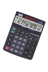 Kraf 12 Hane Masa Tipi Hesap Makinesi - Kraf