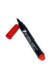 Lacco Kırmızı Permanent Kesik Uç Koli Kalemi 235 - Lacco