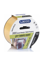 Lacco Hotmelt Çift Taraflı Bant 48 mm x 25 M - Lacco