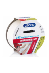 Lacco Krepe Maskeleme Bandı 48 mm x 25 M Kod:365 - Lacco