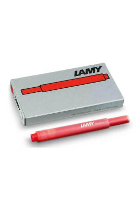 Lamy Kırmızı Dolma Kalem Kartuşu 5'li Kutuda T-10 - 2