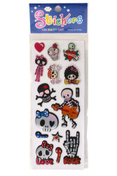 Lavia Karışık Şekilli Stıcker Kuru Kafa - Lavia