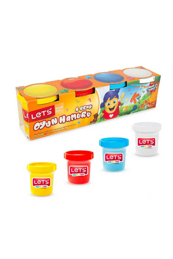 Lets 4 Lü Oyun Hamuru 460 Gr 8440