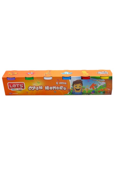 Lets 6 Lı Oyun Hamuru 690 gr - 1