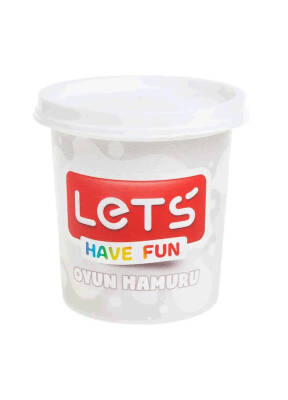 Lets Tekli Beyaz Oyun Hamuru 150 gr L8340 - 1