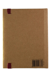 Liz Kf123 Kraft Sert Kapak 96 Yaprak Kareli Lastikli Defter - 2
