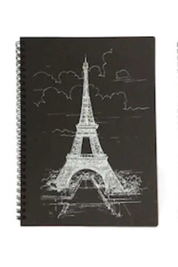 Liz Sp14 Siyah Defter Spiralli 14 X 20 Cm 