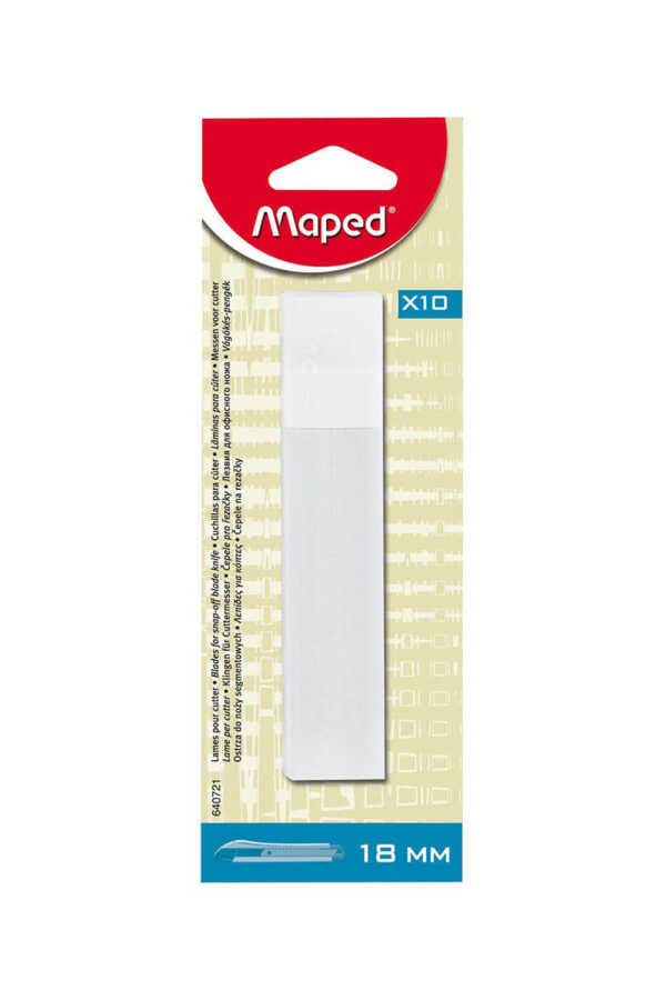 Maped Geniş Maket Bıçağı Yedeği 10