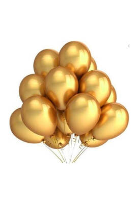 Metalik Balon Gold 100'lü - 1