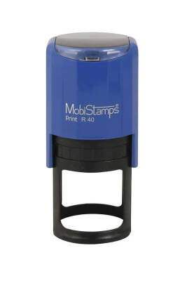 Mobi Stamps Yuvarlak Otomatik Kaşe 40 mm R-40 - 1