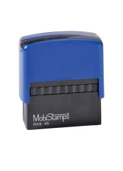 Mobi Stamps C-45 Otomatik Kaşe 26 x 64 mm - 1