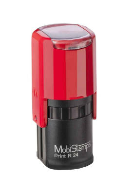 Mobi Stamps R-24 Yuvarlak Otomatik Kaşe 24 mm - 1