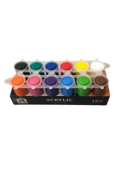 Monalisa 12'li Akrilik Boya 22 ml ml123 - Monalisa