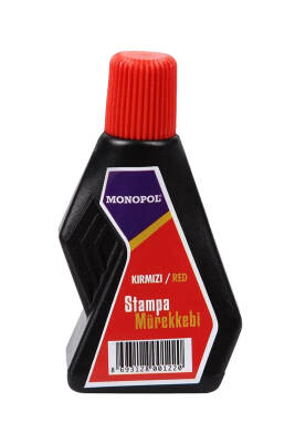 Monopol Istampa Mürekkebi Kırmızı 30 cc - 1