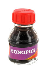 Monopol Kırmızı Çini Mürekkebi (Cam Şişe) - Monopol