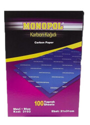 Monopol Mavi Karbon Kağıdı - Monopol