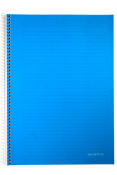 Mopak A4 120 Yaprak Çizgili Spiralli Plastik Kapak Defter - 16