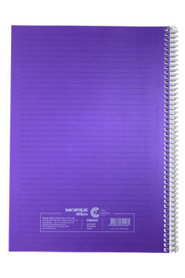 Mopak A4 120 Yaprak Çizgili Spiralli Plastik Kapak Defter - 14