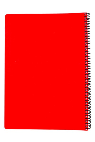 Mynote Flex A4 120 Yaprak Kareli Spiralli Plastik Neon Kapak Defter - 39