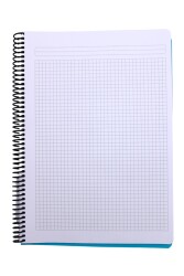 Mynote Flex A4 120 Yaprak Kareli Spiralli Plastik Neon Kapak Defter - 30
