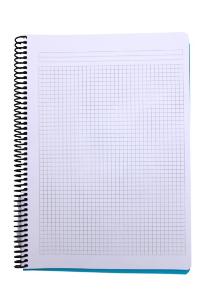 Mynote Flex A4 120 Yaprak Kareli Spiralli Plastik Neon Kapak Defter - 30