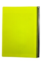 Mynote Flex A4 120 Yaprak Kareli Spiralli Plastik Neon Kapak Defter - 22
