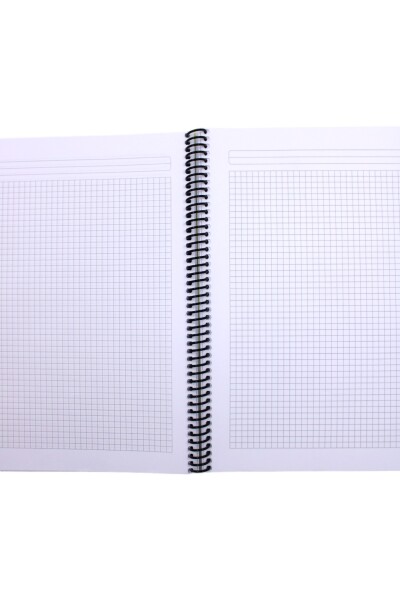 Mynote Flex A4 120 Yaprak Kareli Spiralli Plastik Neon Kapak Defter - 23