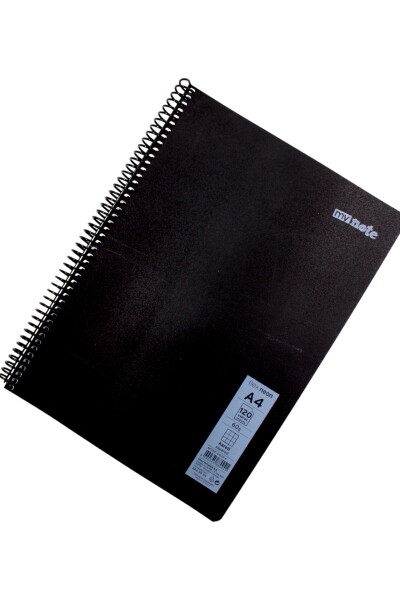 Mynote Flex A4 120 Yaprak Kareli Spiralli Plastik Neon Kapak Defter - 14