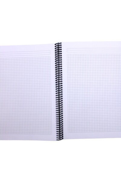 Mynote Flex A4 120 Yaprak Kareli Spiralli Plastik Neon Kapak Defter - 17