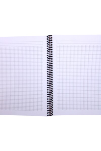 Mynote Flex A4 120 Yaprak Kareli Spiralli Plastik Neon Kapak Defter - 11