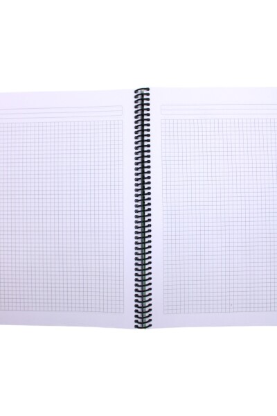 Mynote Flex A4 120 Yaprak Kareli Spiralli Plastik Neon Kapak Defter - 5