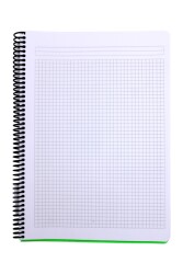 Mynote Flex A4 120 Yaprak Kareli Spiralli Plastik Neon Kapak Defter - 6