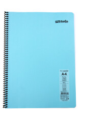 Mynote Flex A4 72 Yaprak Kareli Spiralli Plastik Kapak Defter Pastel - 10