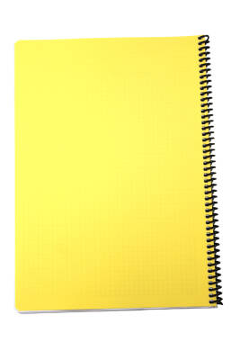 Mynote Flex A4 72 Yaprak Kareli Spiralli Plastik Kapak Defter Pastel - 5