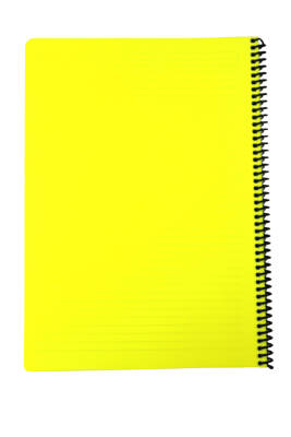 Mynote Flex A4 80 Yaprak Çizgili Spiralli Plastik Neon Kapak Defter - 8