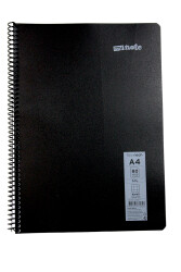 Mynote Flex A4 80 Yaprak Kareli Spiralli Plastik Neon Kapak Defter - 7