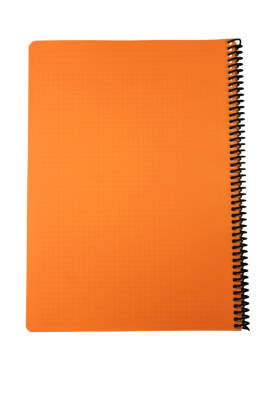 Mynote Flex A4 80 Yaprak Kareli Spiralli Plastik Neon Kapak Defter - 5