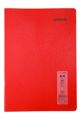 Mynote Text Neon A4 80 Yaprak Çizgisiz Plastik Kapak Defter - 10