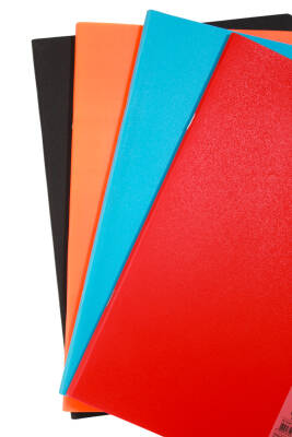 Mynote Text Neon A4 80 Yaprak Çizgisiz Plastik Kapak Defter - 3