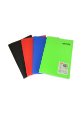 Mynote Text A5 60 Yaprak Kareli Plastik Neon Kapaklı Defter - 1