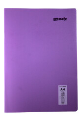 Mynote Text Neon A4 40 Yaprak Çizgili Plastik Kapak Defter - 12
