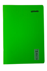 Mynote Text Neon A4 40 Yaprak Çizgili Plastik Kapak Defter - 6