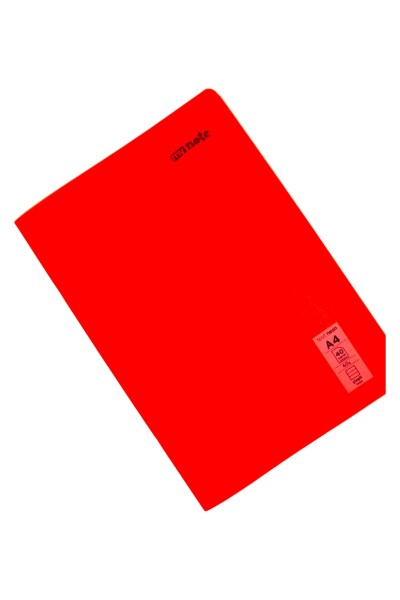 Mynote Text Neon A4 40 Yaprak Çizgili Plastik Kapak Defter - 3