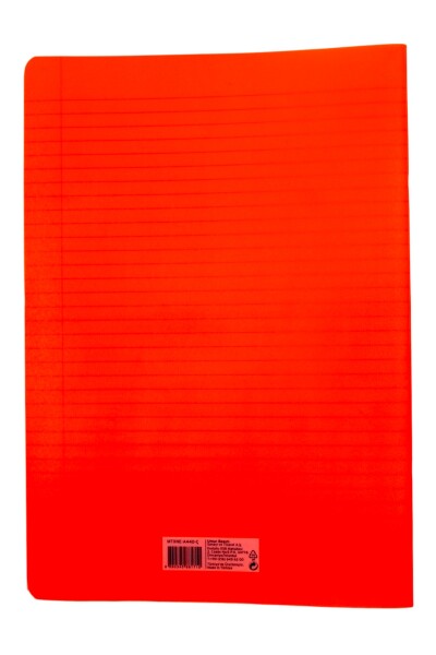 Mynote Text Neon A4 40 Yaprak Çizgili Plastik Kapak Defter - 4