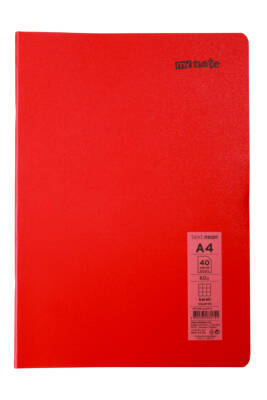 Mynote Text Neon A4 40 Yaprak Kareli Plastik Kapak Defter - 13