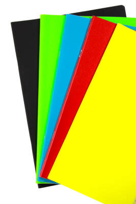 Mynote Text Neon A4 40 Yaprak Kareli Plastik Kapak Defter - 6